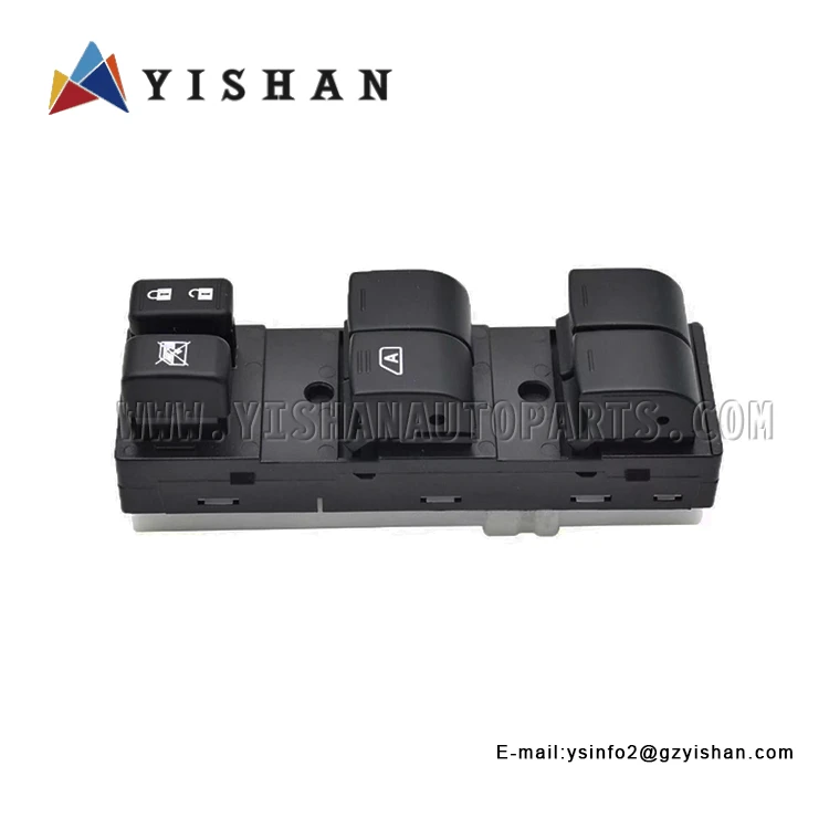 PRZEŁĄCZNIK REGULACJI SZYBY NISSAN SUNNY N17/K13/J10/T31Z/MX6 25401-3AW0A 25401-3AW0A-CHM